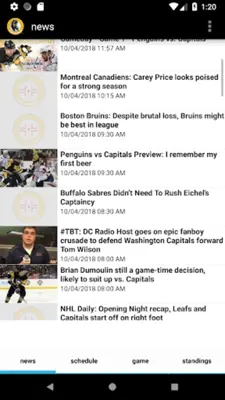 Pittsburgh Hockey android App screenshot 3